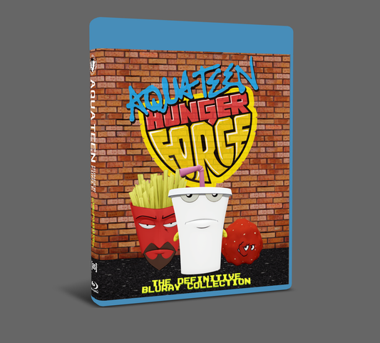 Aqua Teen Hunger Force: The Complete Series Bluray Collection (5-Disc Set) | All 12 Seasons, 2 Movies + Shorts