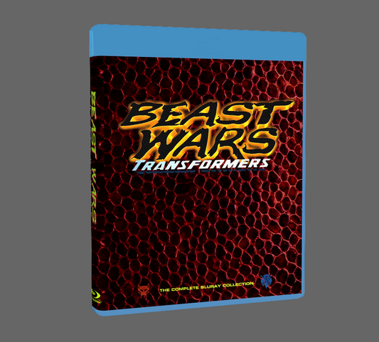 BEAST WARS: TRANSFORMERS: The Complete Series Bluray (4-Disc Set) | All 3 Seasons | HD Remaster