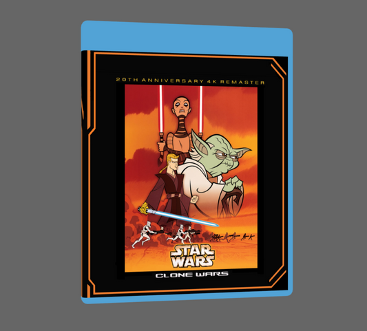 Star Wars Clone Wars: The Miniseries Bluray (2003) | HD Remaster