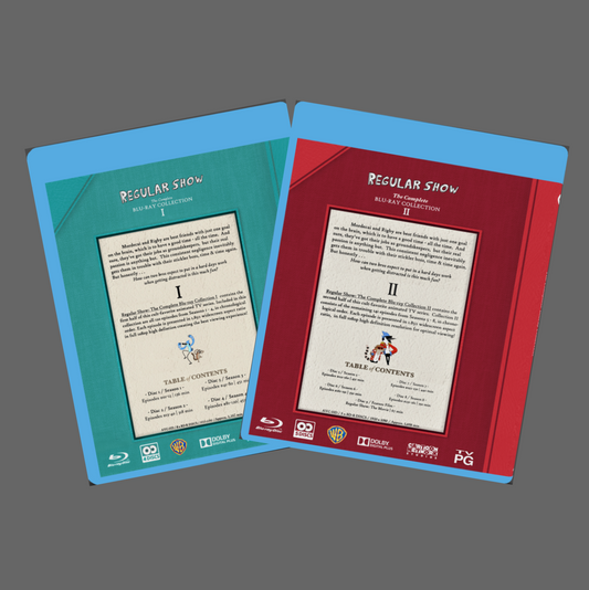 Regular Show: The Complete Series Bluray (9-Disc Set) | All 261 Episodes + Movie