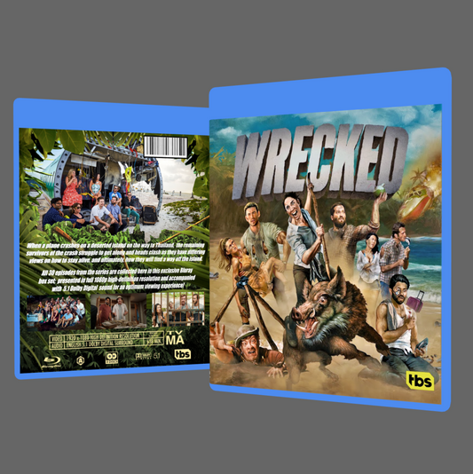 Wrecked: The Complete Series Bluray (3-Disc Set) | TBS Comedy | All 3 Seasons