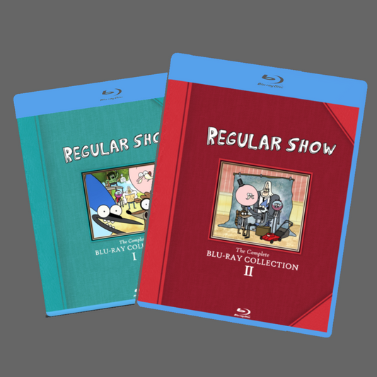 Regular Show: The Complete Series Bluray (9-Disc Set) | All 261 Episodes + Movie