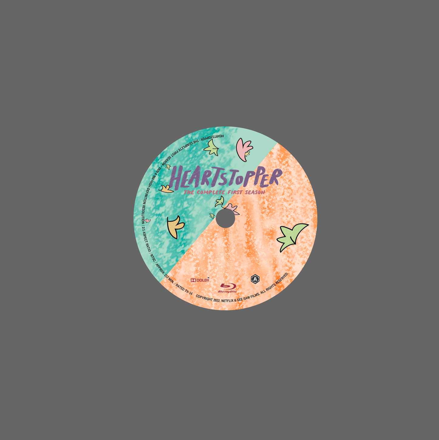 Heartstopper: Season 1 Bluray (w/ Dolby Atmos) | All 8 Episodes