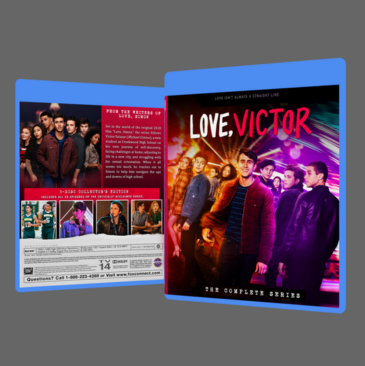 Love, Victor: The Complete Series Bluray (3-Disc Set) | All 3 Seasons