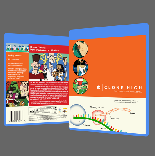 MTV's CLONE HIGH: The Complete Series Bluray (HD Remaster) | 100% Broadcast Music! | All 13 Episodes