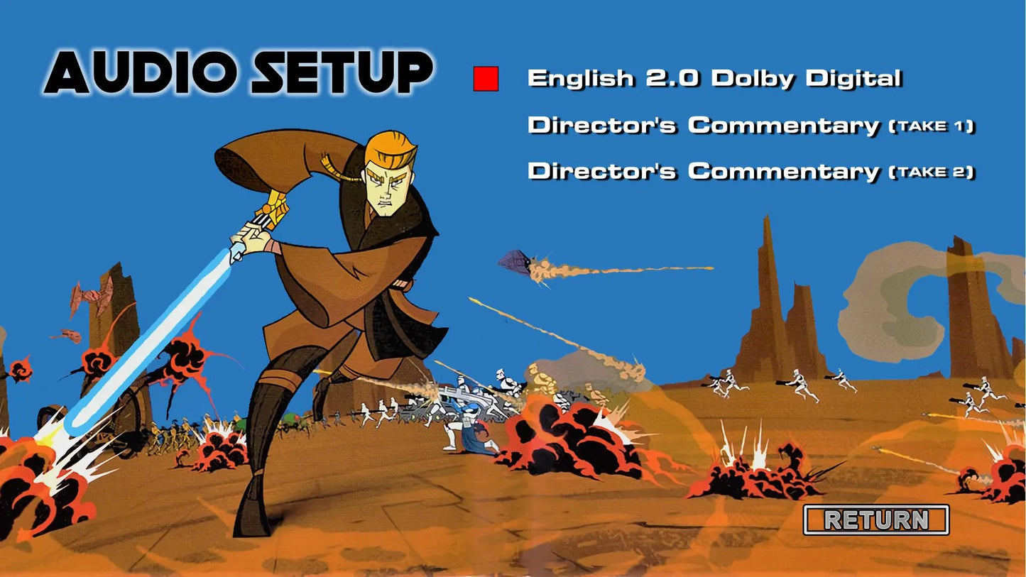 Star Wars Clone Wars: The Miniseries Bluray (2003) | HD Remaster